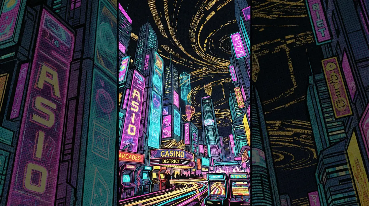 必赢亚洲 - 赛博不夜城波普艺术全景